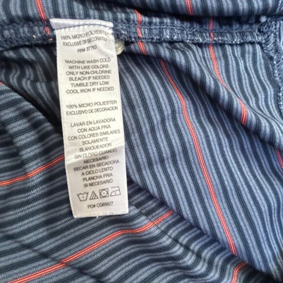 Callaway Mens Striped Long-Sleeve Golf Polo Shirt Pebble Beach Invitational EMC - Picture 4 of 8